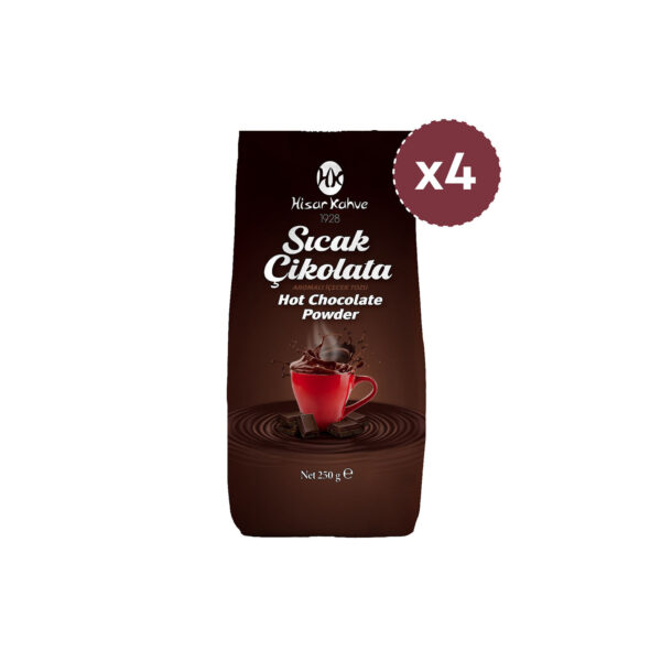 Hisar Kahve Sıcak Çikolata 250g (x4)