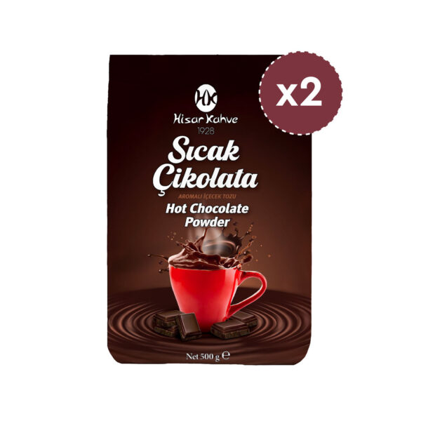 Hisar Kahve Sıcak Çikolata 500g (x2)